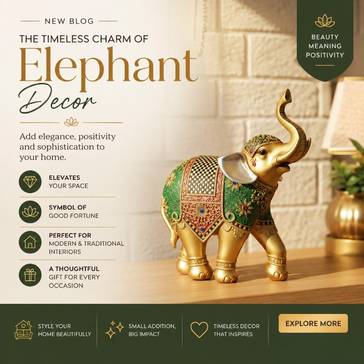 The Timeless Charm of Elephant Decor: Why Every Modern Home Needs One