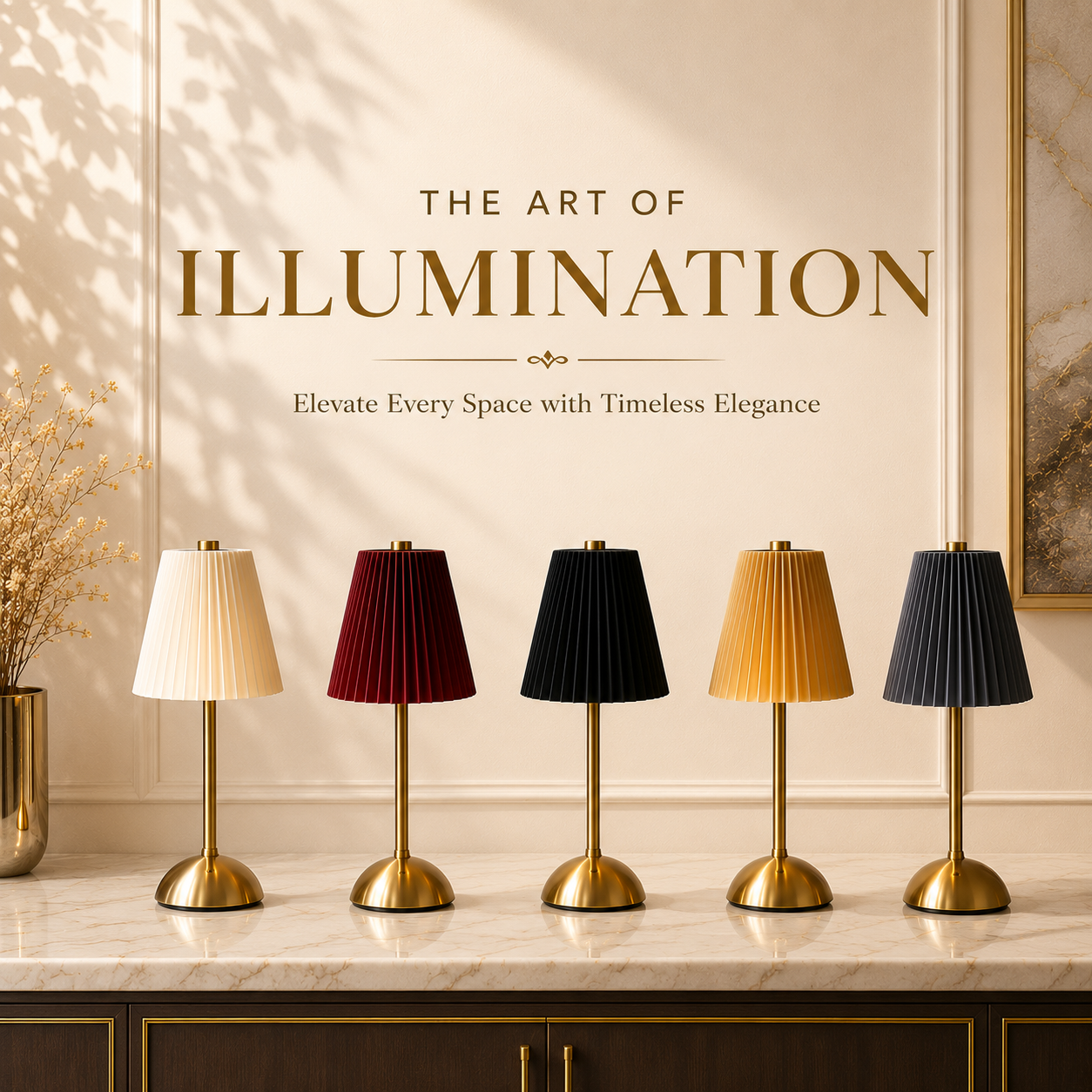 Luxury Table Lamps for Modern Homes: Elevate Your Space with Elegant Lighting