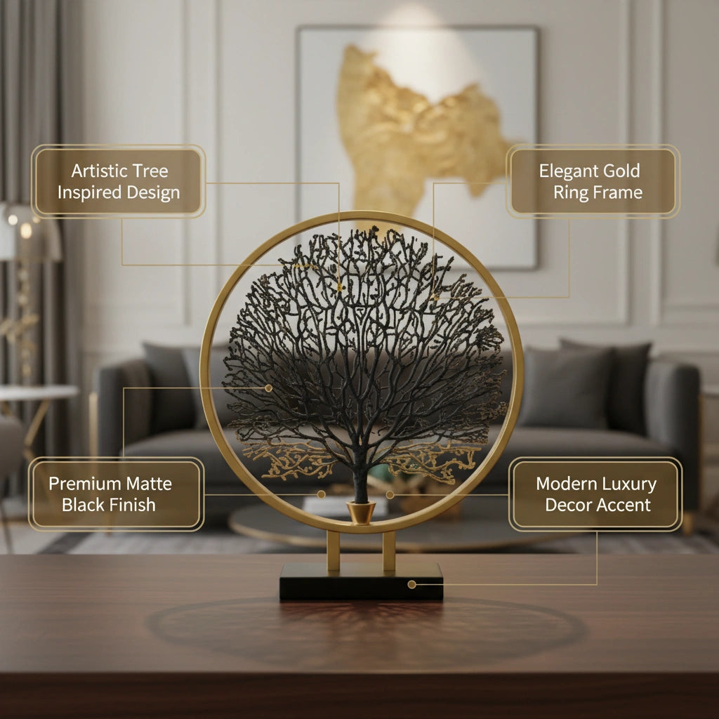 Tree Ring Decor Accent