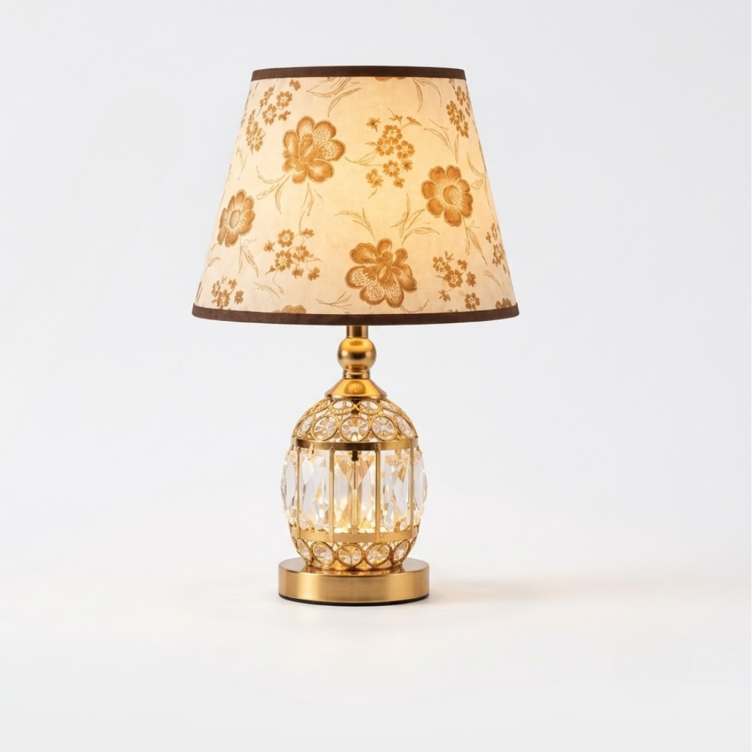 Modern Small Crystal Glass Table Lamp