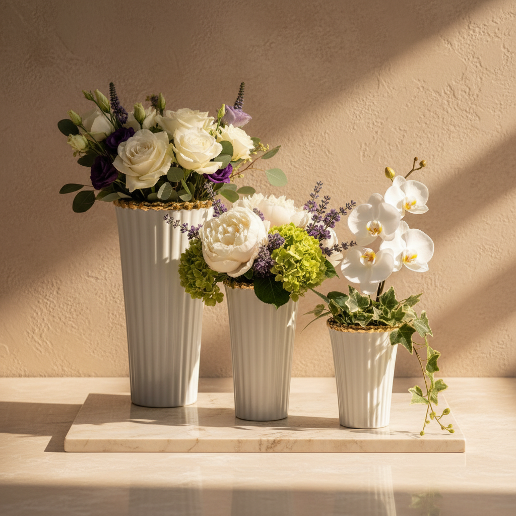 Elare Aurelia Luxury Ceramic Vase Set
