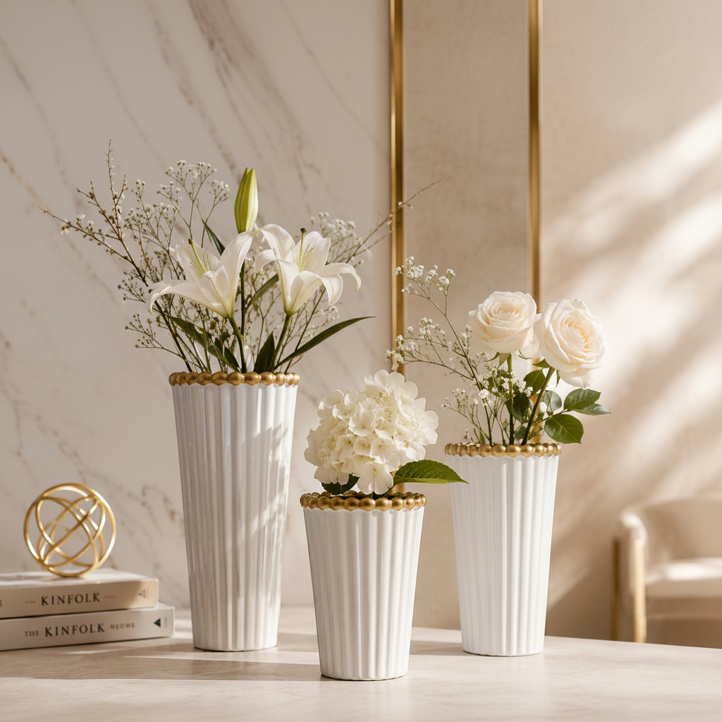 Elare Aurelia Luxury Ceramic Vase Set