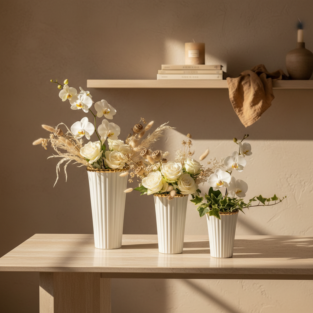 Elare Aurelia Luxury Ceramic Vase Set