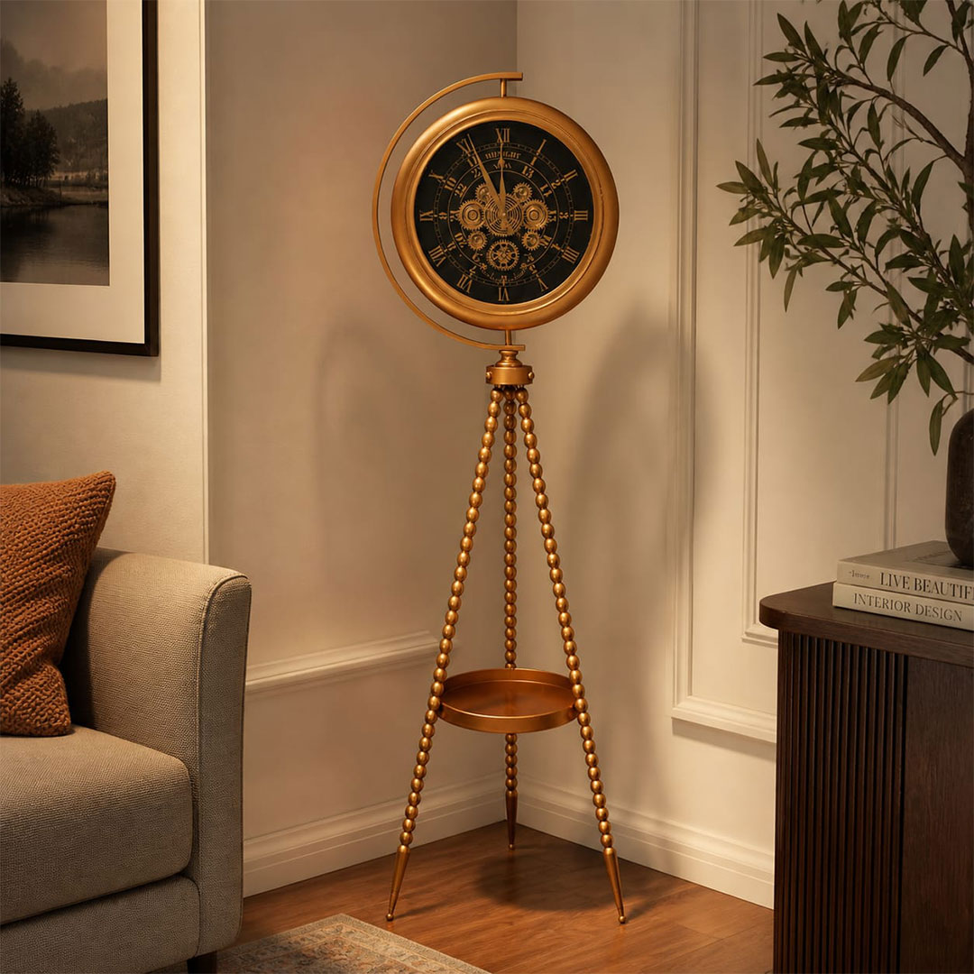 BUBBLE TRIPOD CLOCK