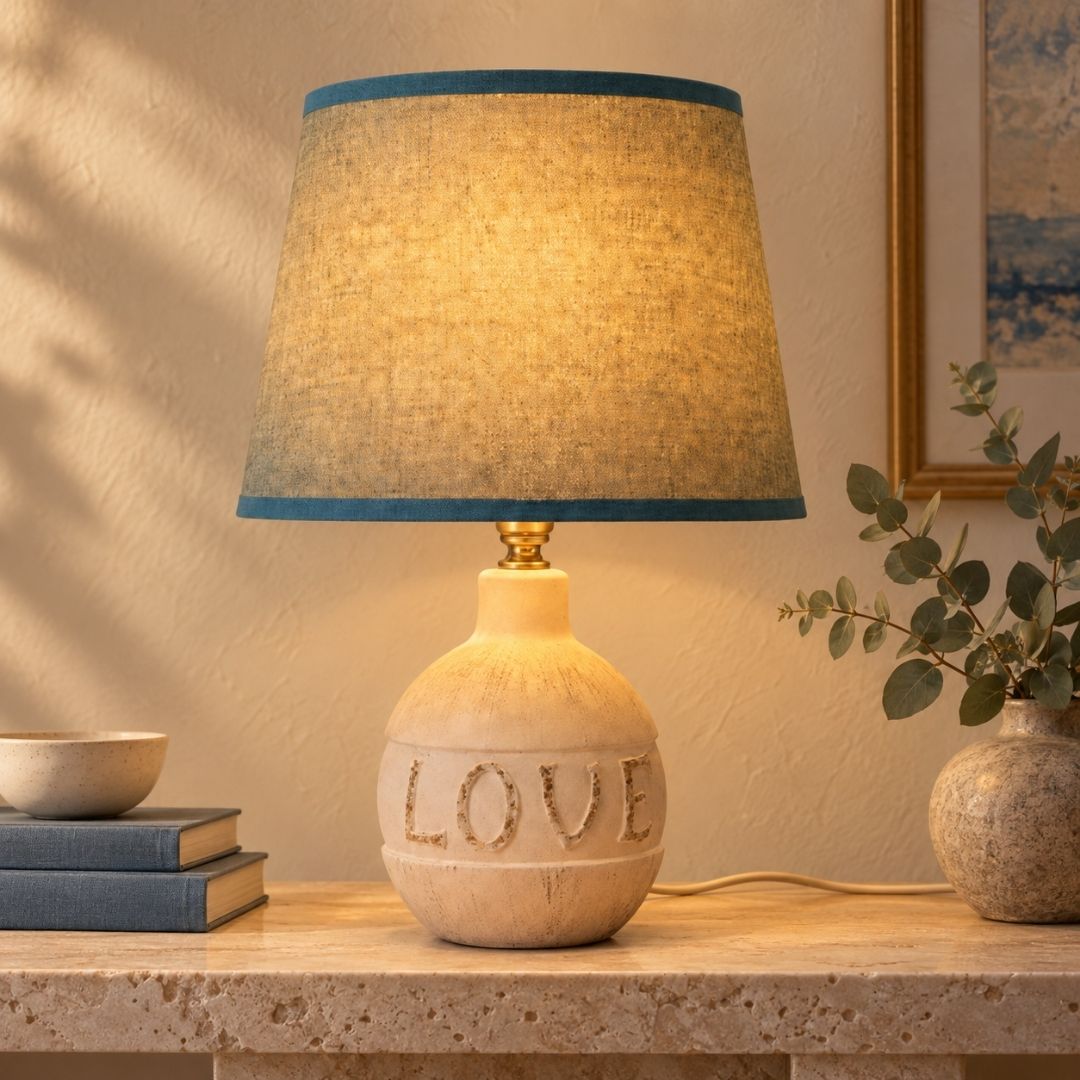Love Pattern Table Lamp