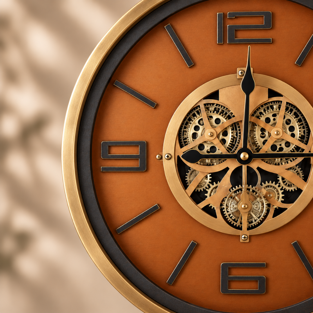 steampunk clock
