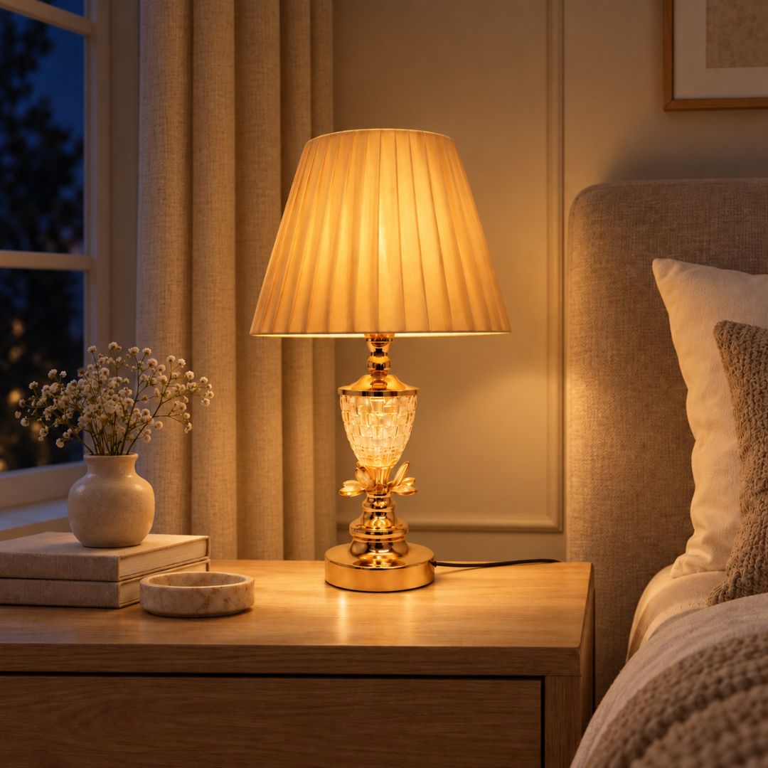 Vintage Gold Table Lamp