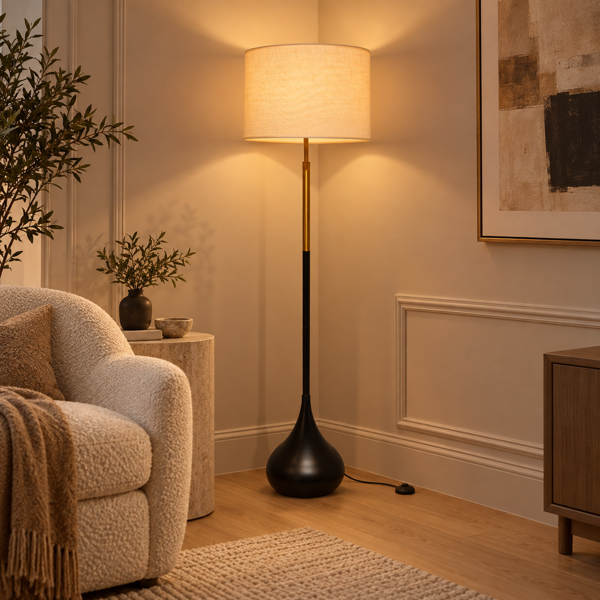 ELARE minimal floor lamp