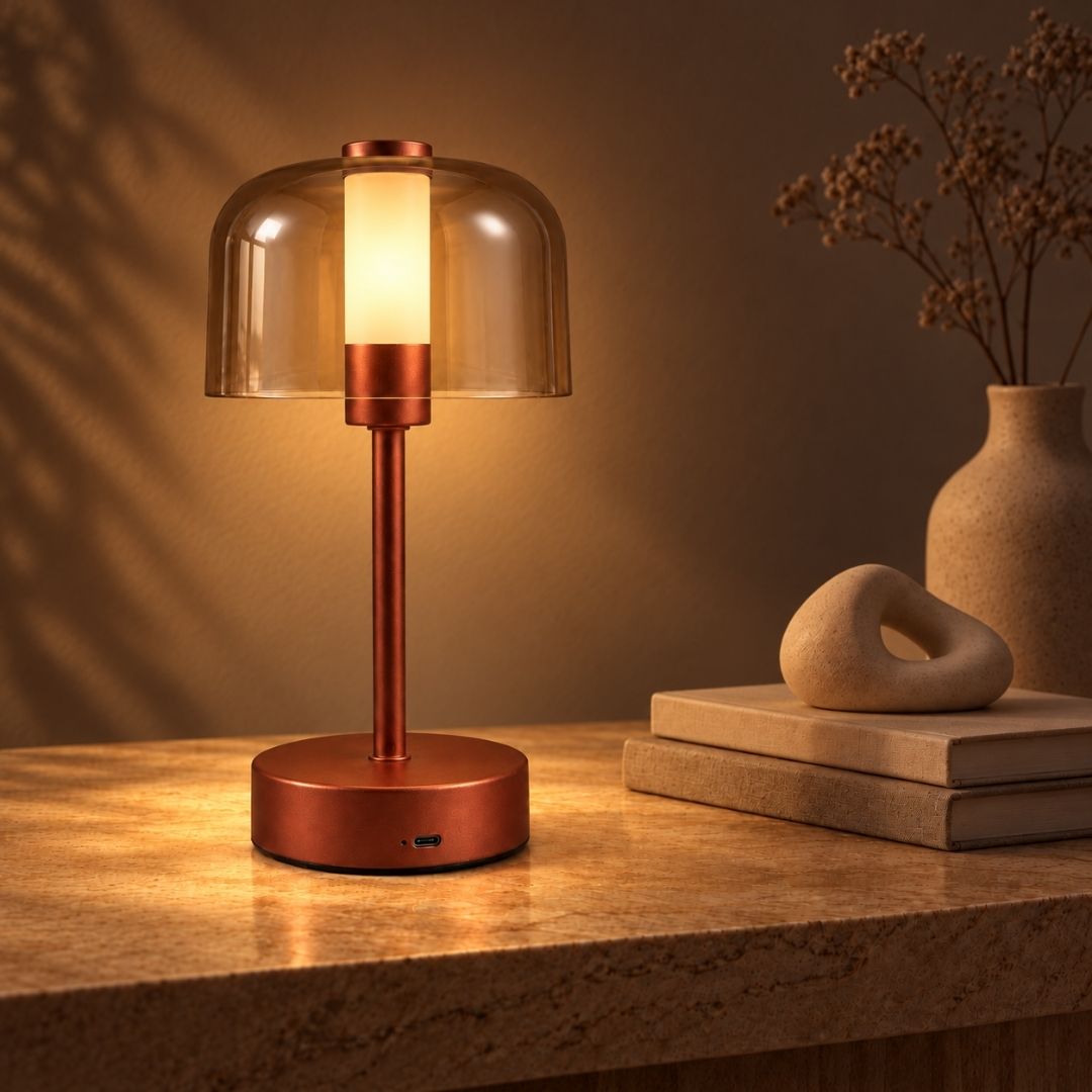 Rechargeable LED Lamp with Touch Control - 3 Light Modes