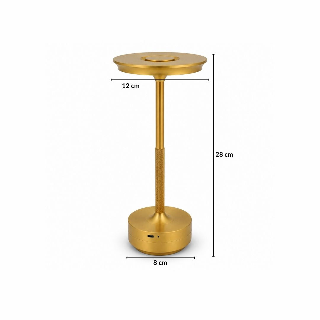 GLIDED TAP LAMP