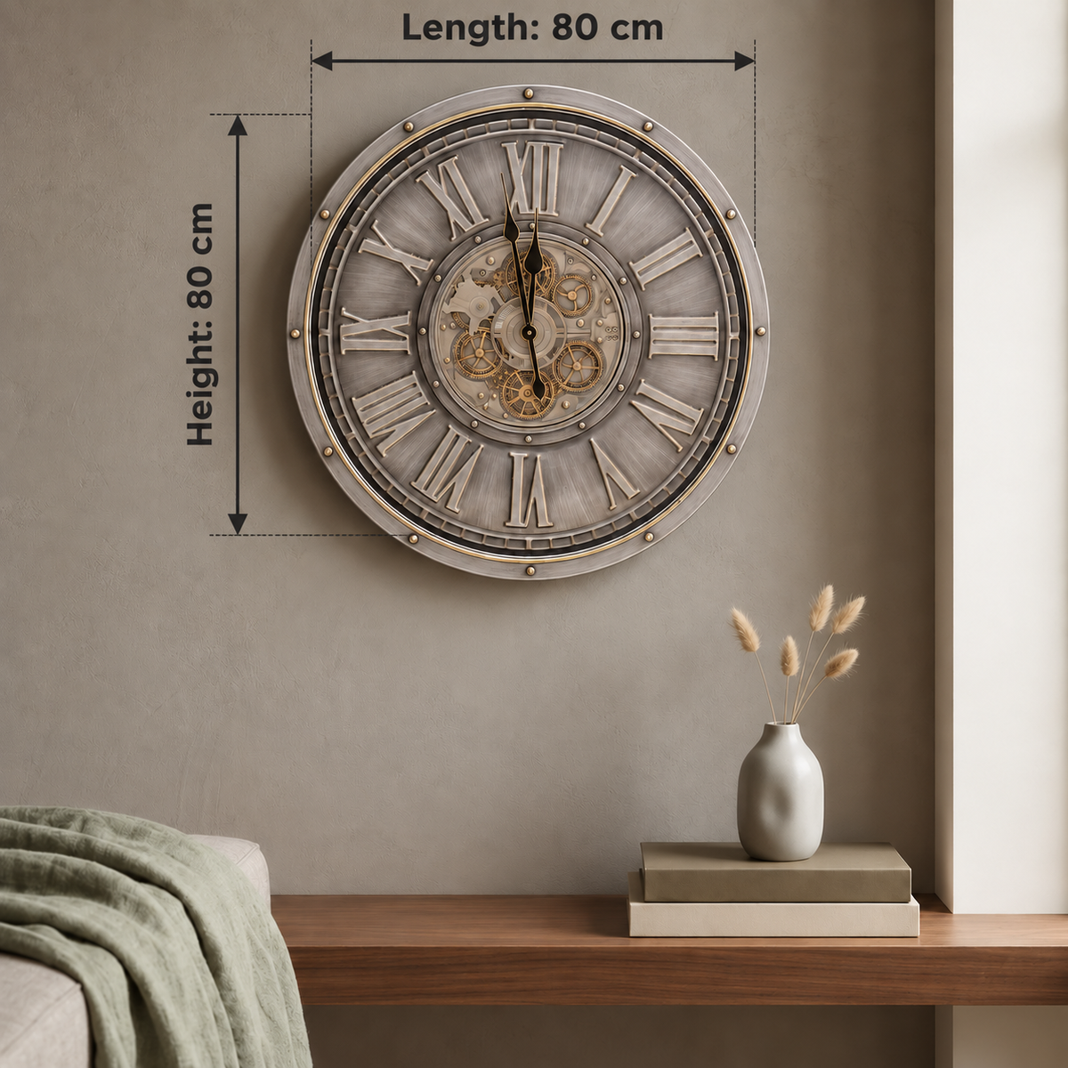 standing wall clock
