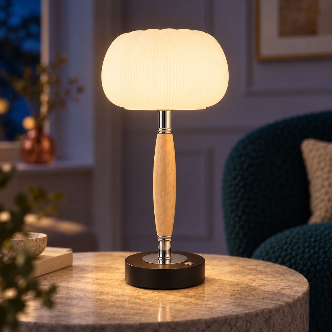 LumiTouch Cordless Tap Lamp