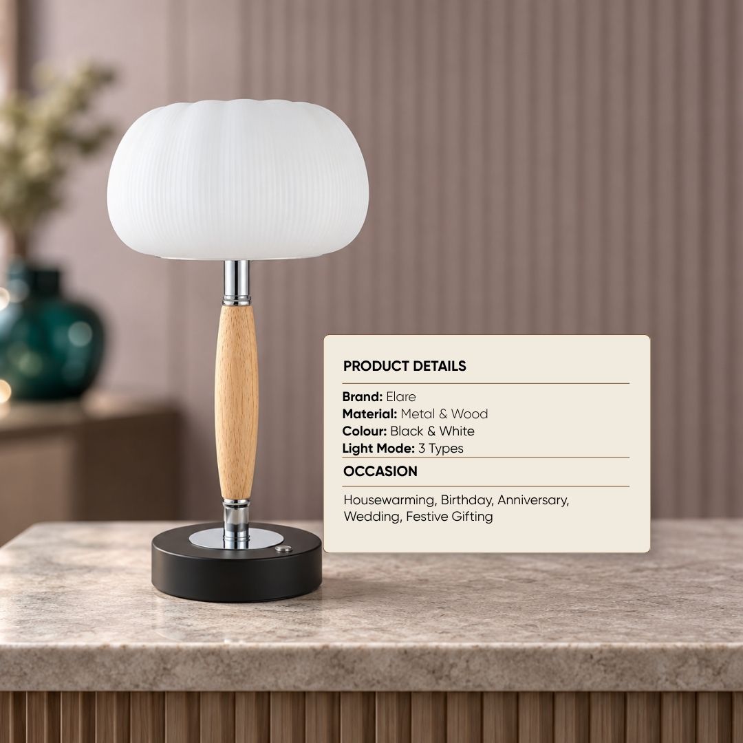 LumiTouch Cordless Tap Lamp