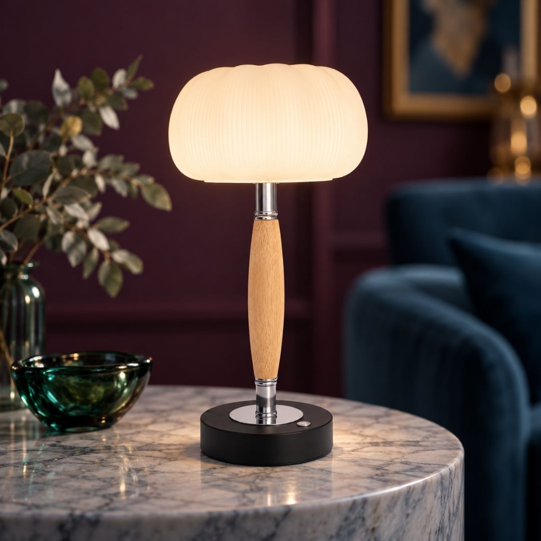 LumiTouch Cordless Tap Lamp