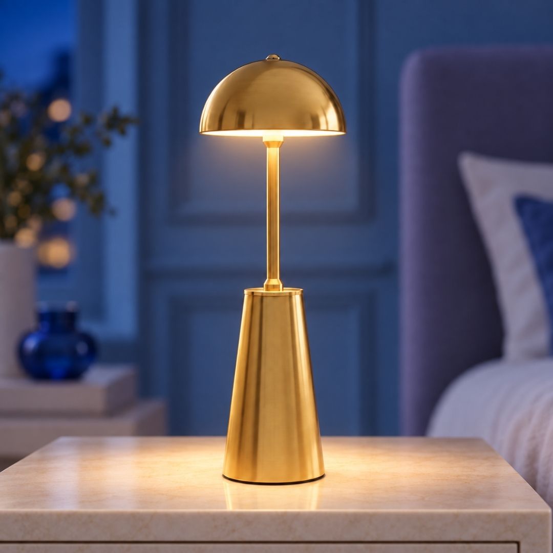 Aura Dome Lamp – Classic Gold