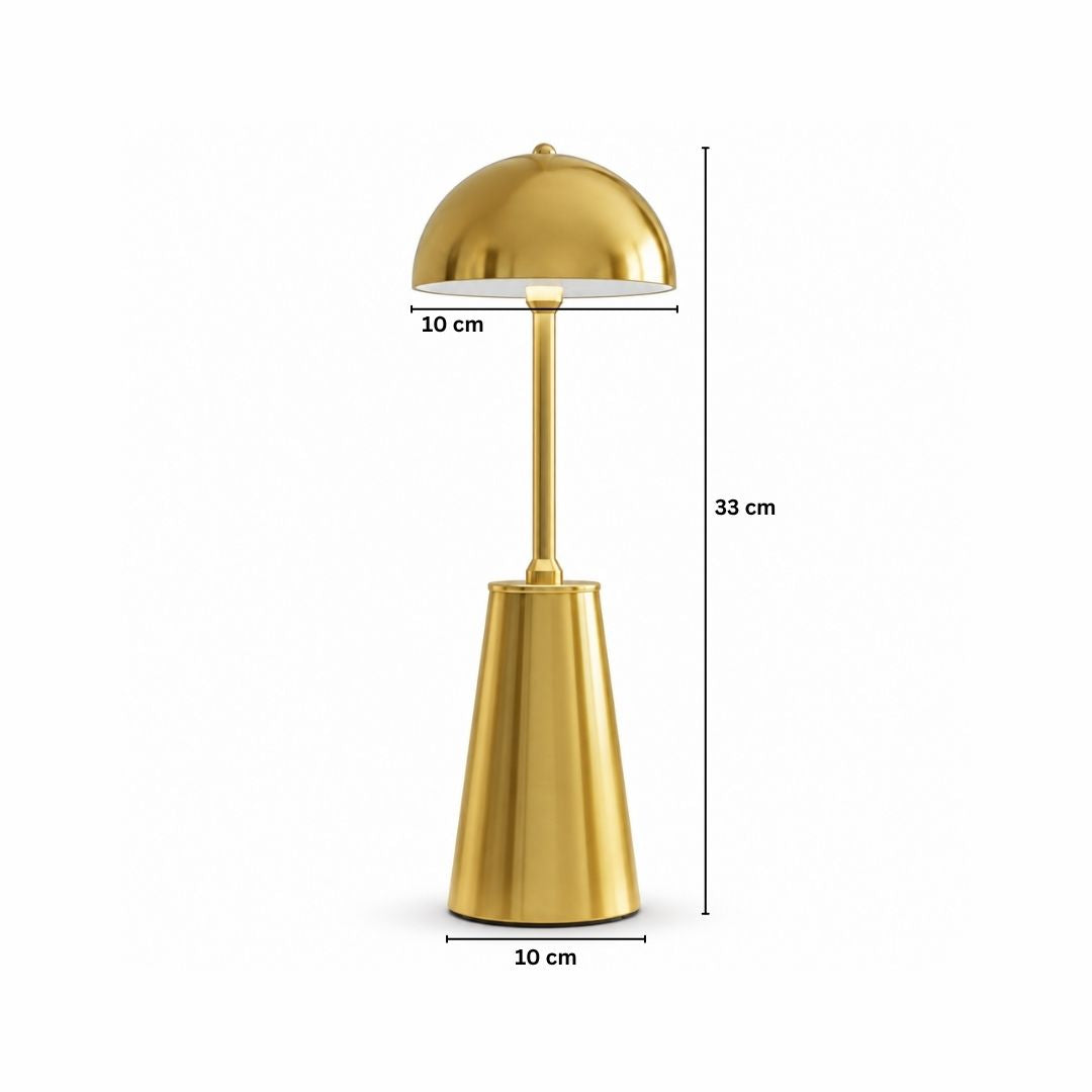Aura Dome Lamp – Classic Gold