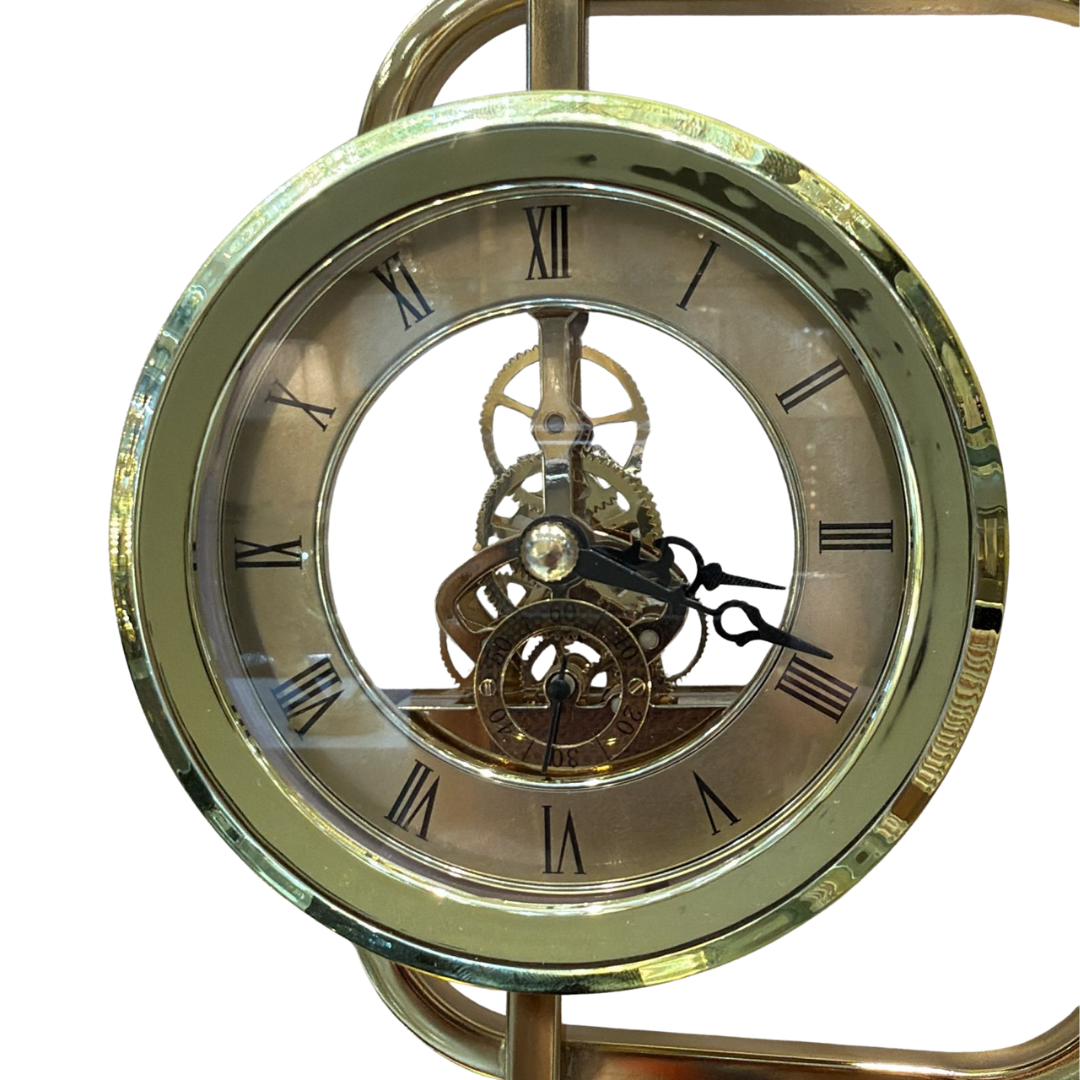 Geometric Loop Desk Clock