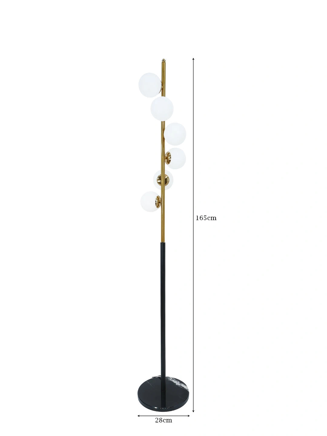 FLOOR LAMP WGISPERING HOMES KINGSLEY