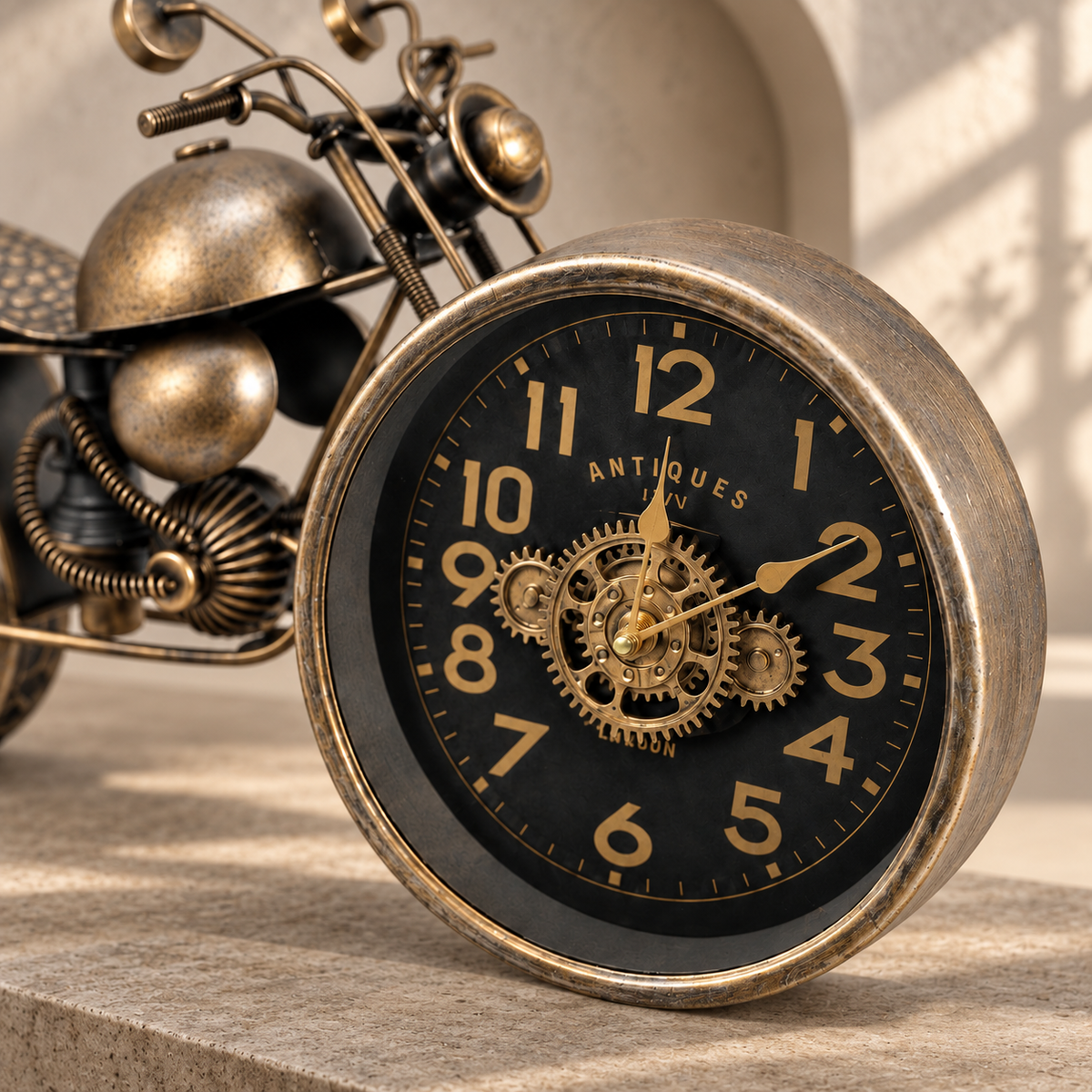 Roadmaster Motorcycle Clock