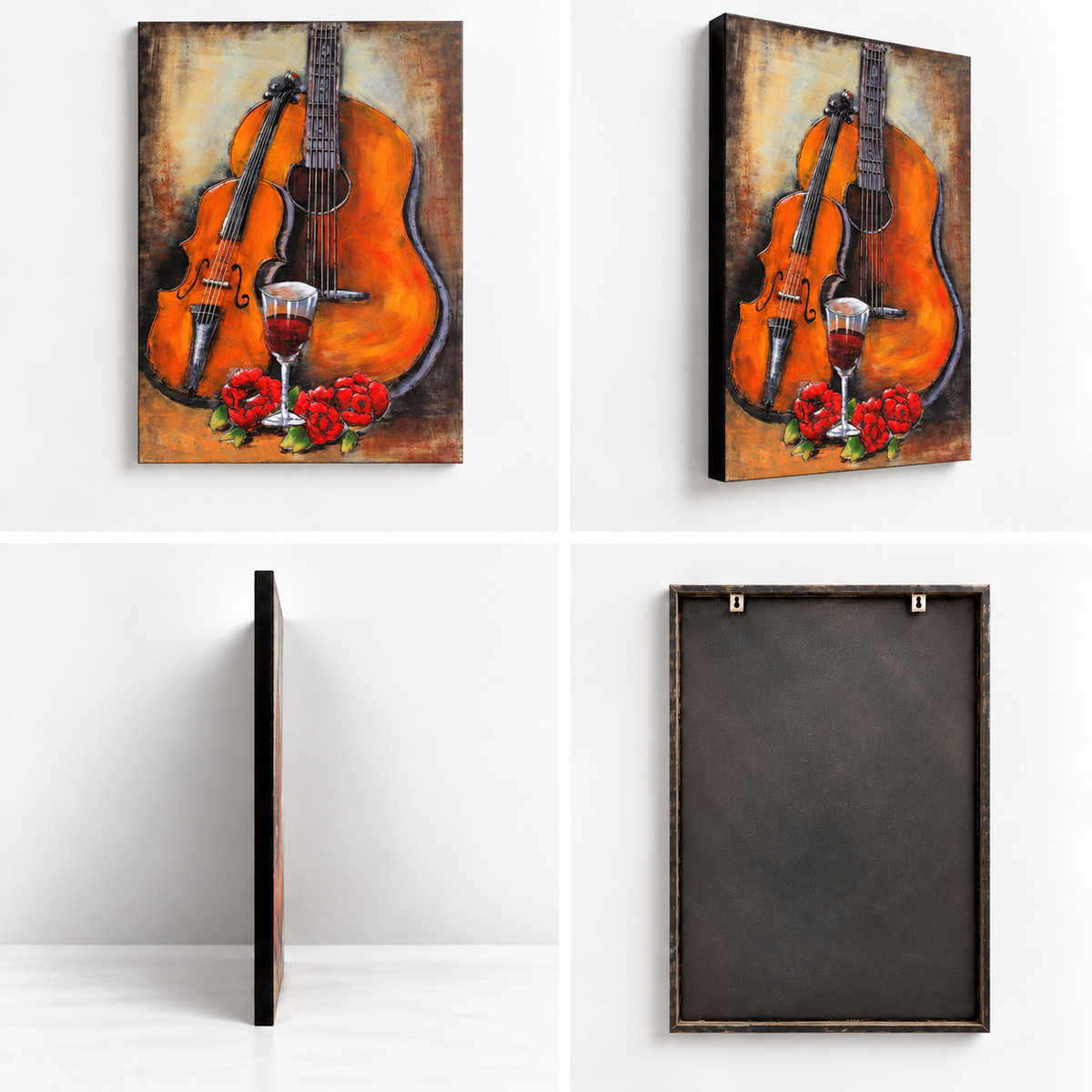 Musical Harmony 3D Metal Wall Art