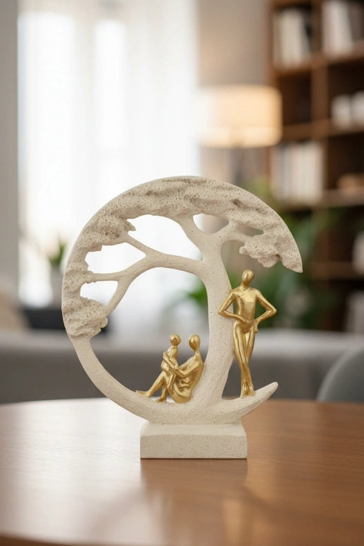 Modern Family Tree Sculpture
