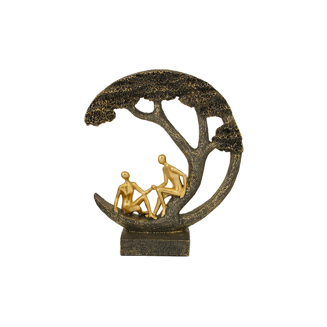 Modern Couple "Tree of Life" Sculpture