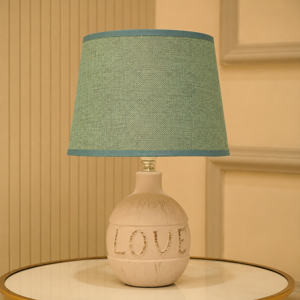 Love Pattern Table Lamp