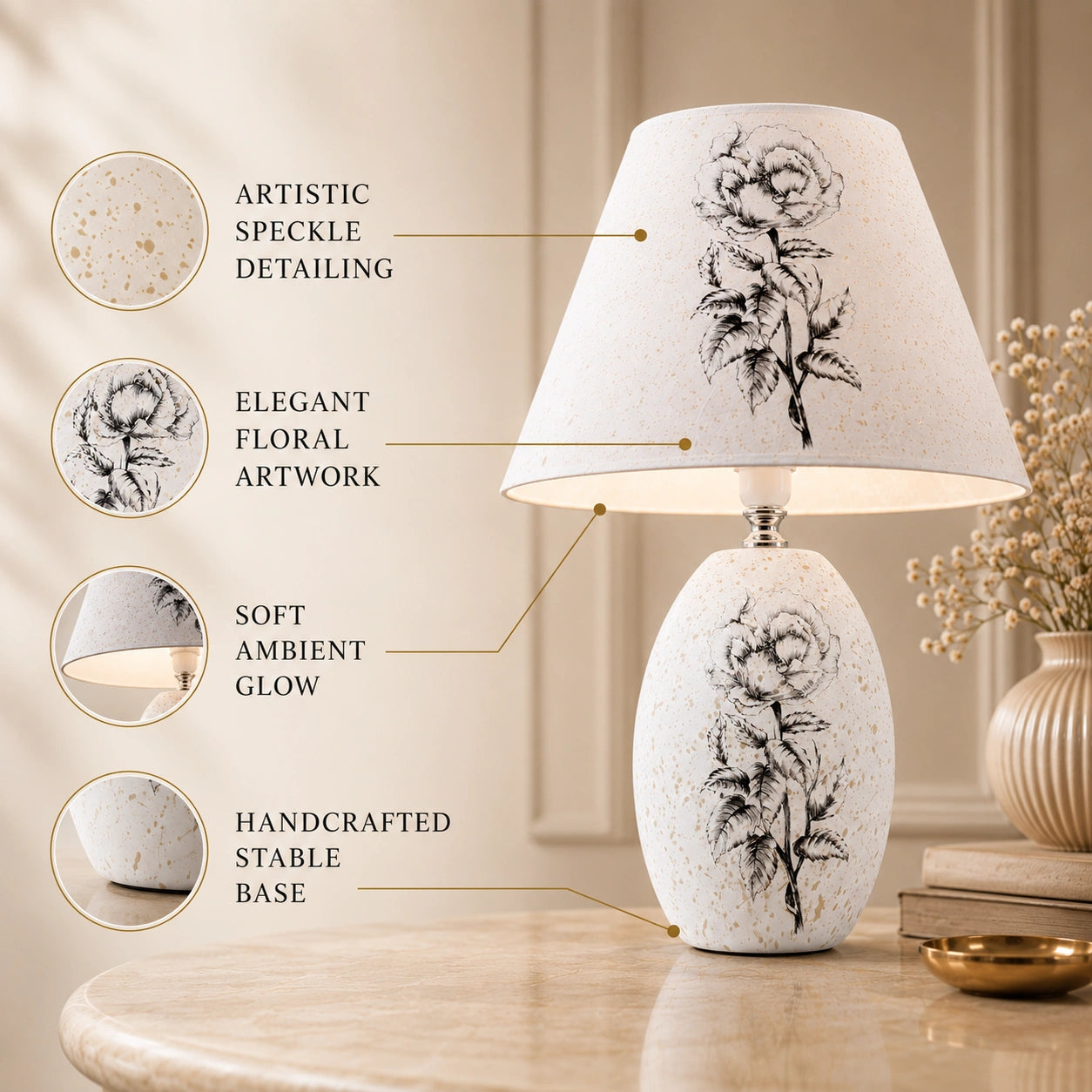 Elare Blossom Table Lamp