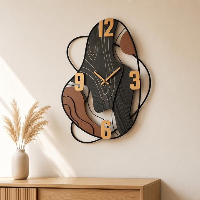 abstract wall clock
