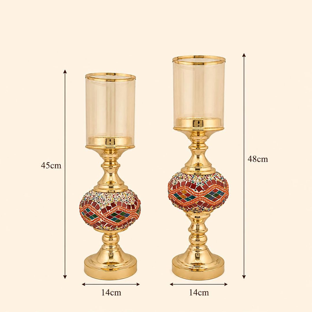 MOSAIC CANDLE HOLDER