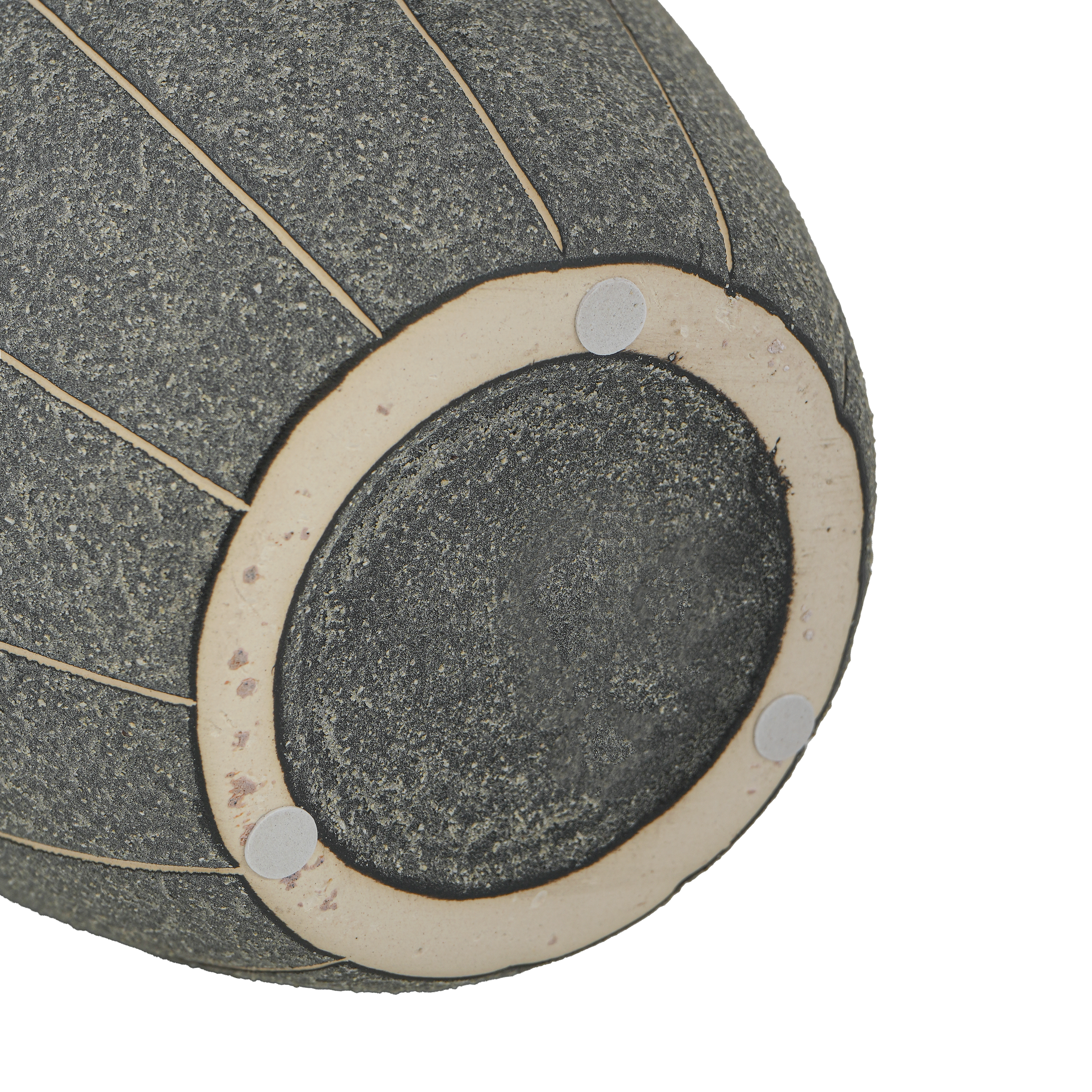 Ceramic Vase with Vertical groove