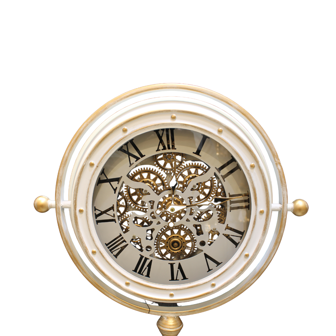 Vintage Tripod Floor Clock