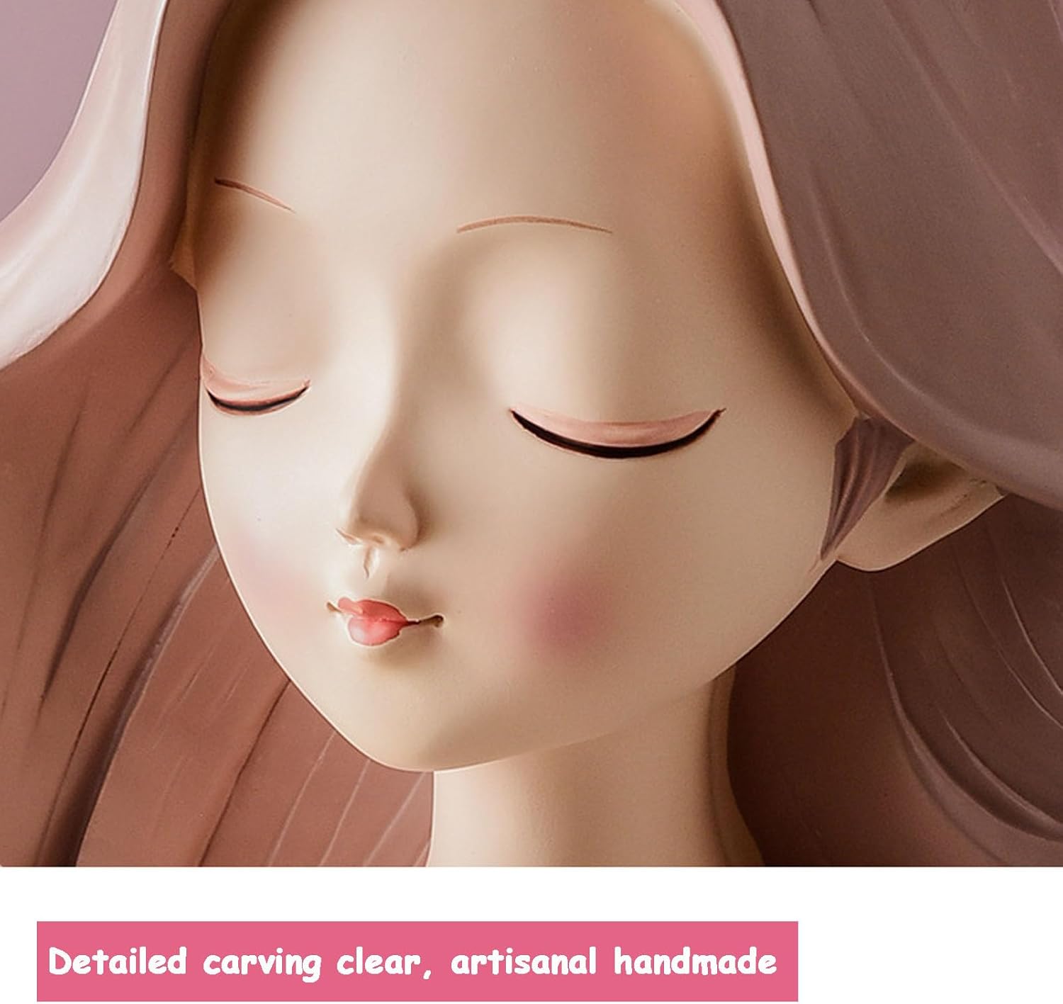 Decorative Girl Tray Showpiece Tabletop Organizer