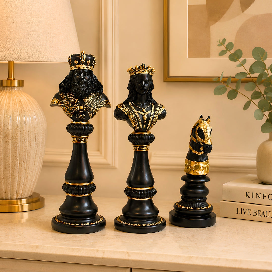 Luxury Chess Bust Sculpture