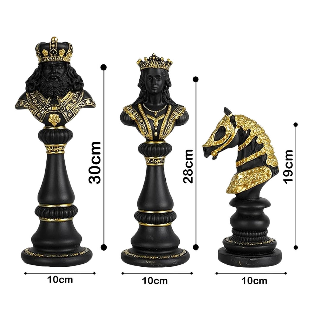 Luxury Chess Bust Sculpture