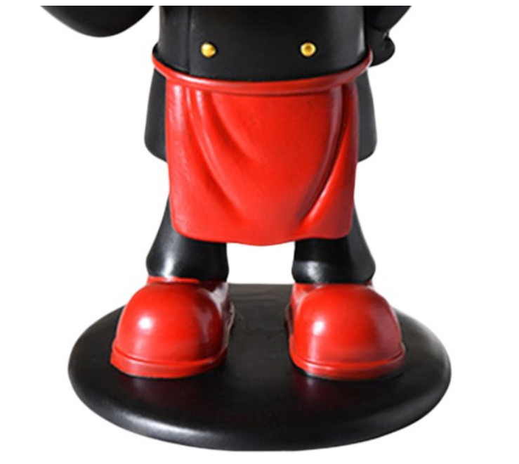 Chef Bull Dog Tray Showpiece Tabletop Organizer