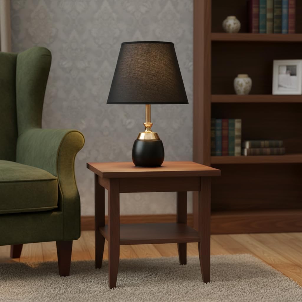 Black & Gold Classic Table Lamp