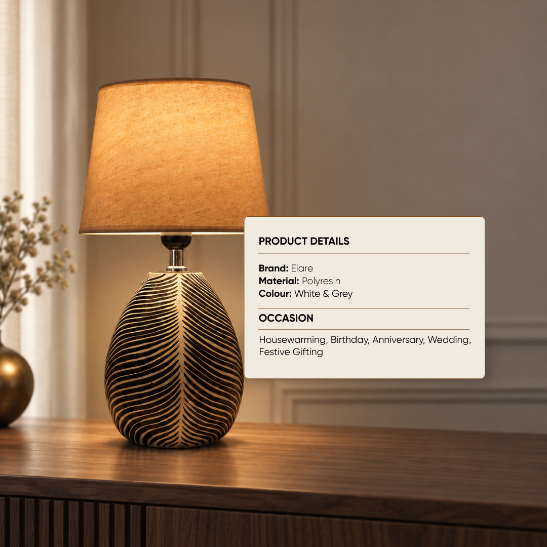 Aurora Leaf Table Lamp