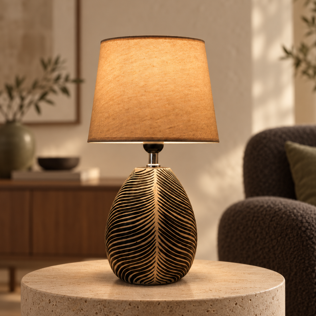 Aurora Leaf Table Lamp