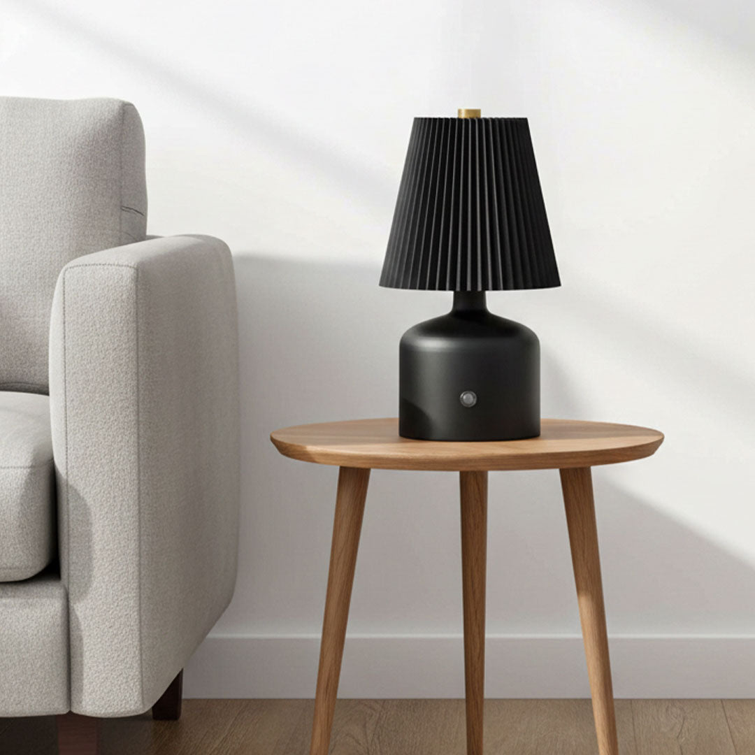 AuraGlow Black Tap Lamp