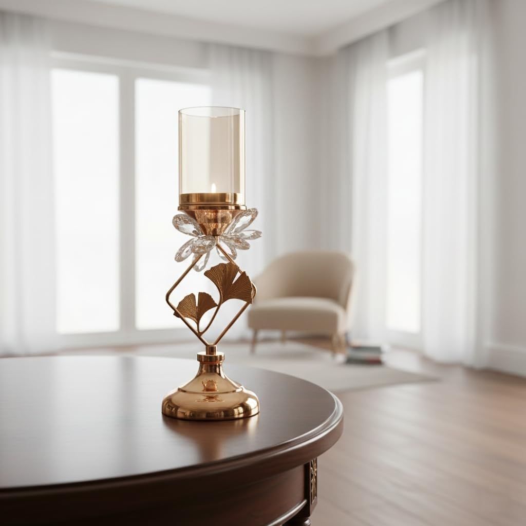 Blossom Shine Ginkgo Candle Holder