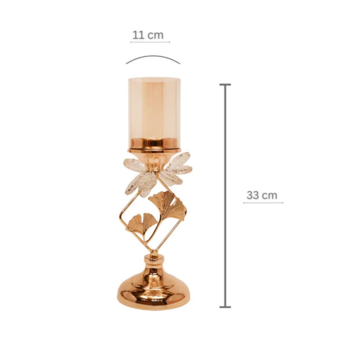 Blossom Shine Ginkgo Candle Holder