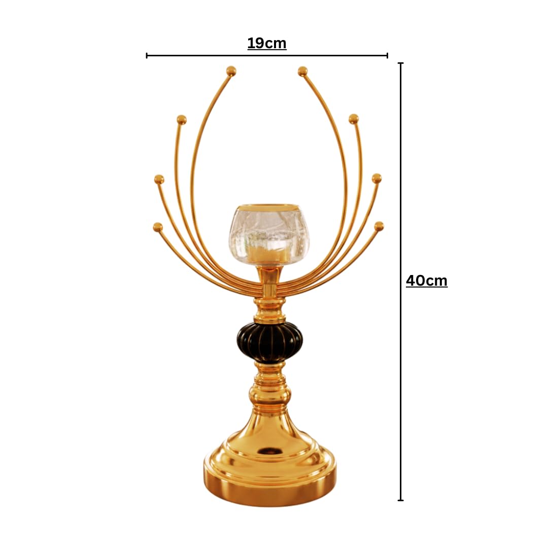 Modern Orbital Candle Holder