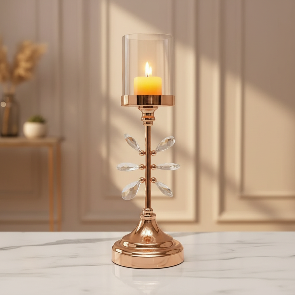 Crystal Luxe Candle Stand