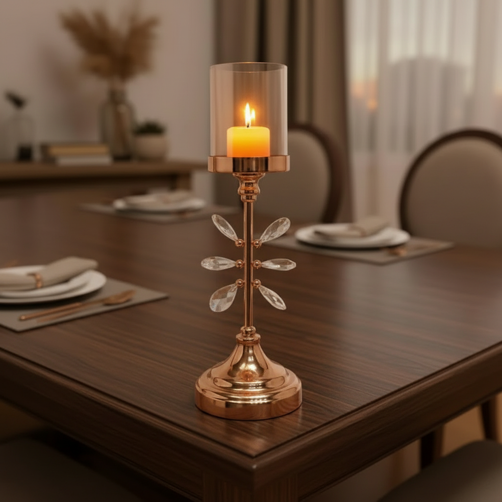Crystal Luxe Candle Stand