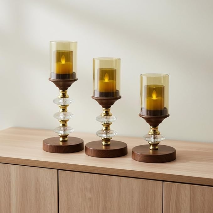 Decorative Candle Holder Set of 3