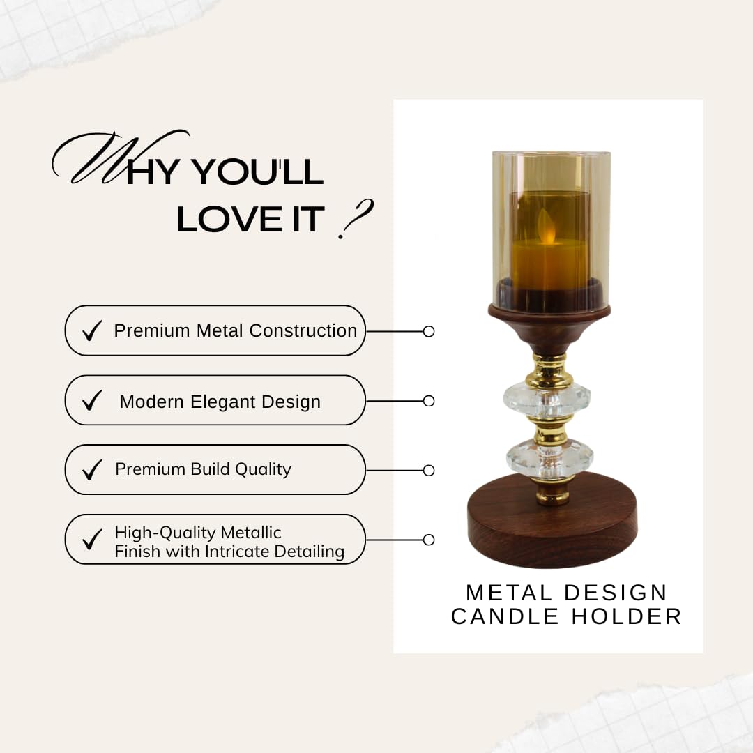 Decorative Candle Holder Set of 3