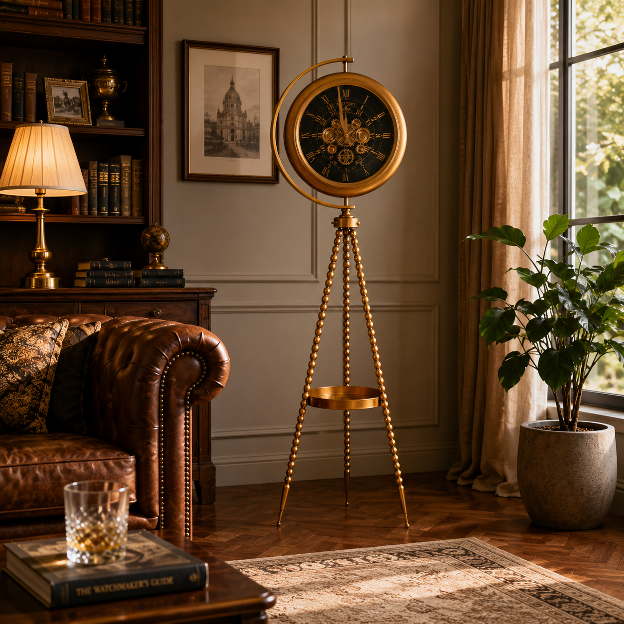 BUBBLE TRIPOD CLOCK