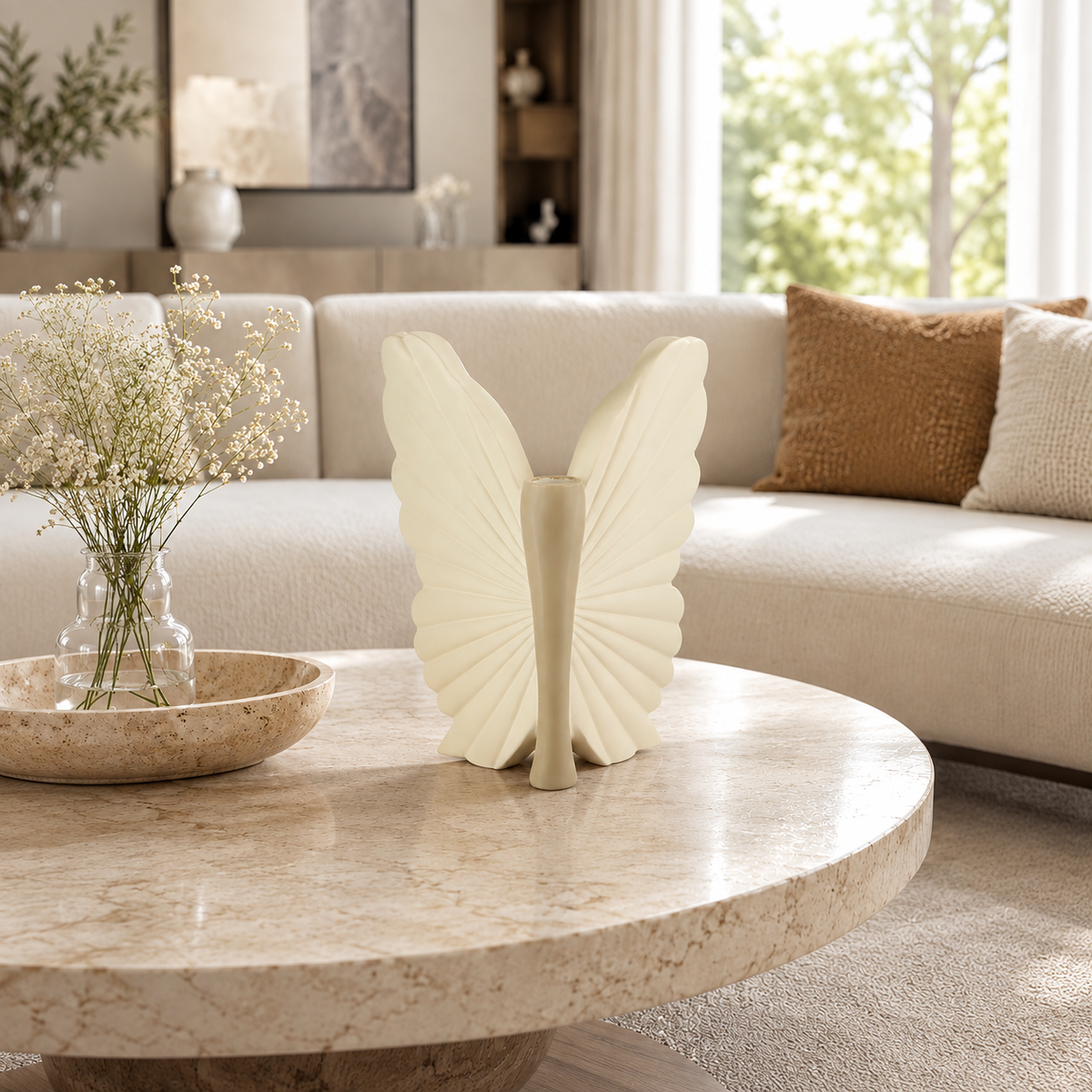 feather statue