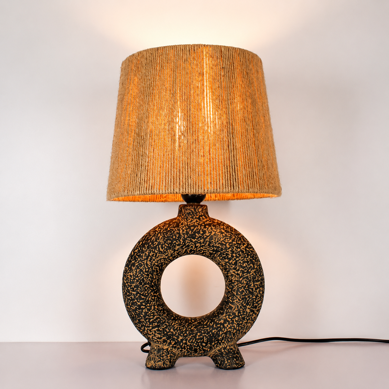 modern ring table lamp